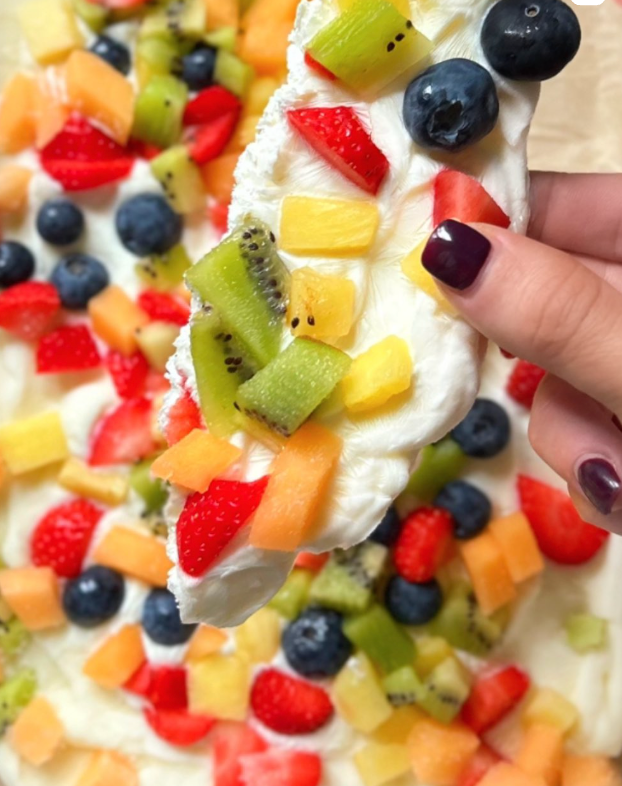 Rainbow Yoghurt Bark