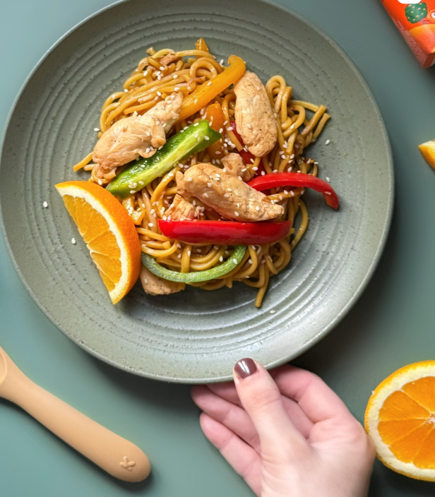 Orange Chicken Stir Fry 🍊