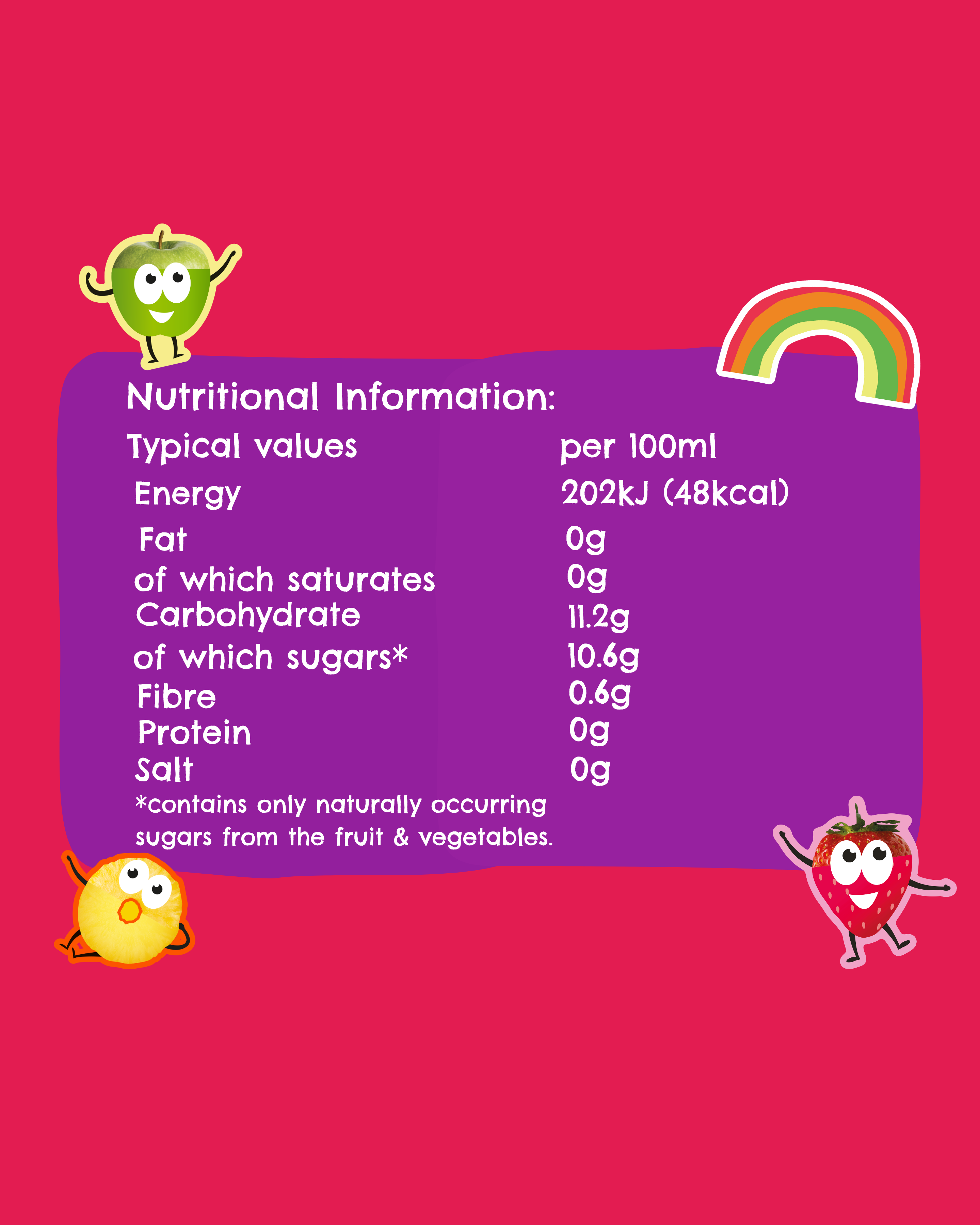 Rainbow Fruity Ice Lolly 40ml
