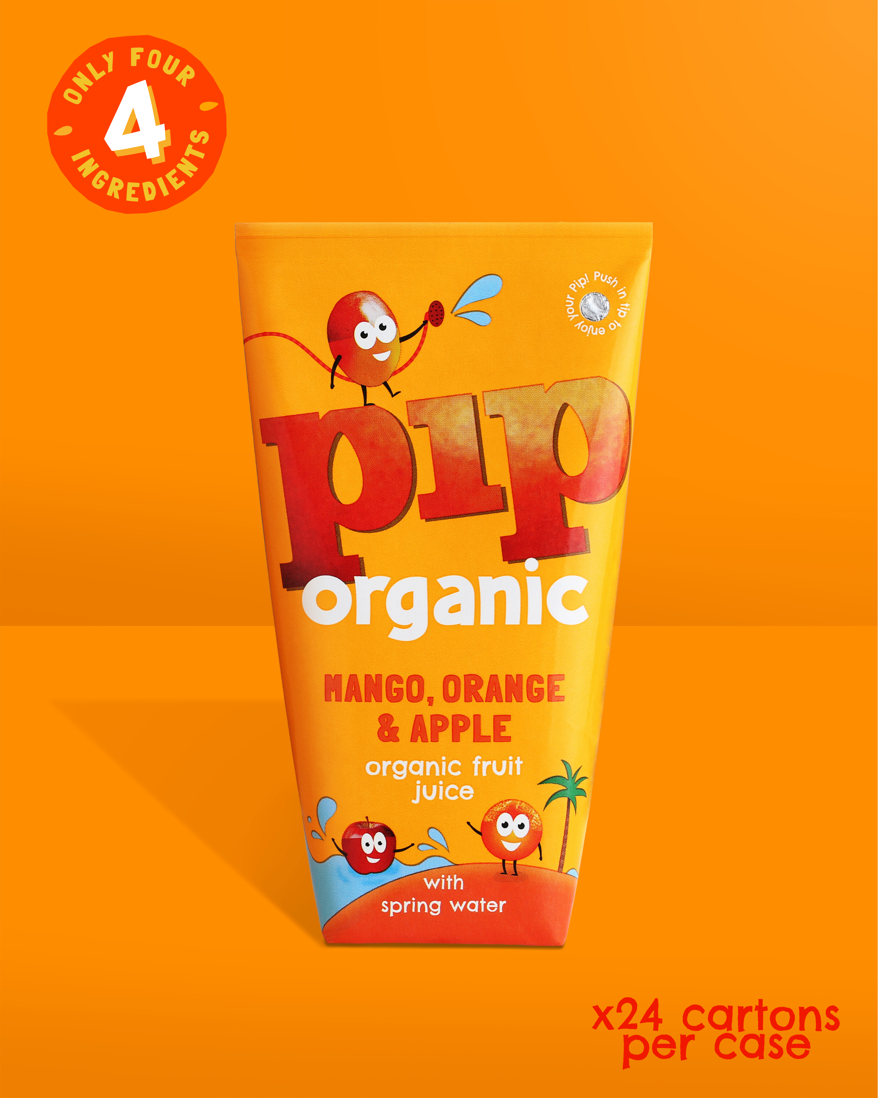 Mango, Orange & Apple Fruit Juice with Spring Water 180ml