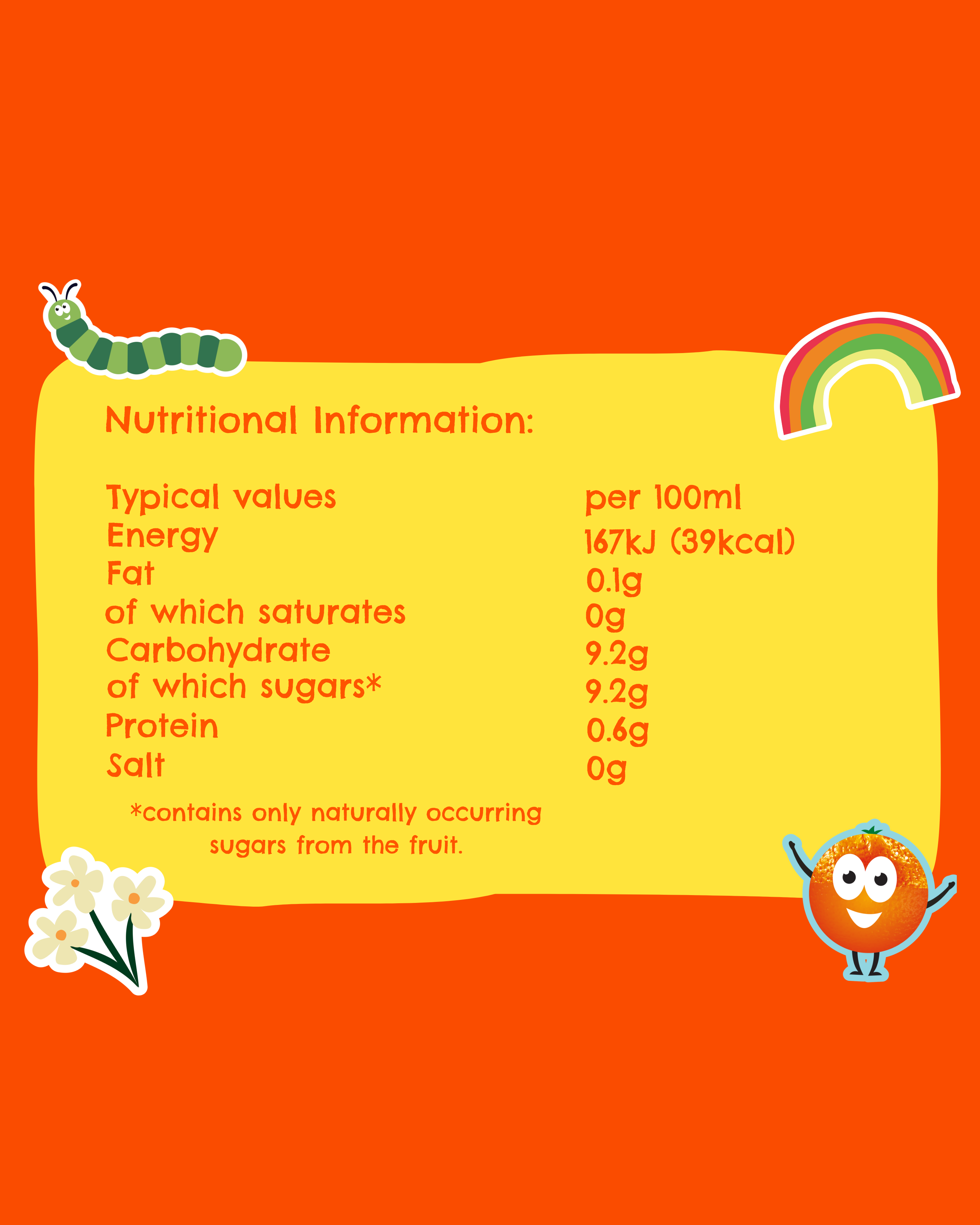 Smooth Orange Fruit Juice 180ml
