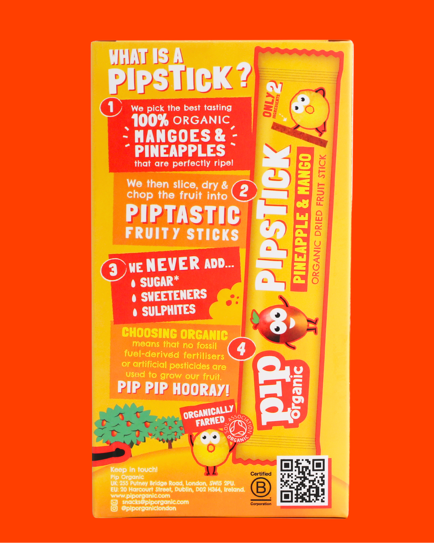 Pineapple & Mango Pipstick 18g