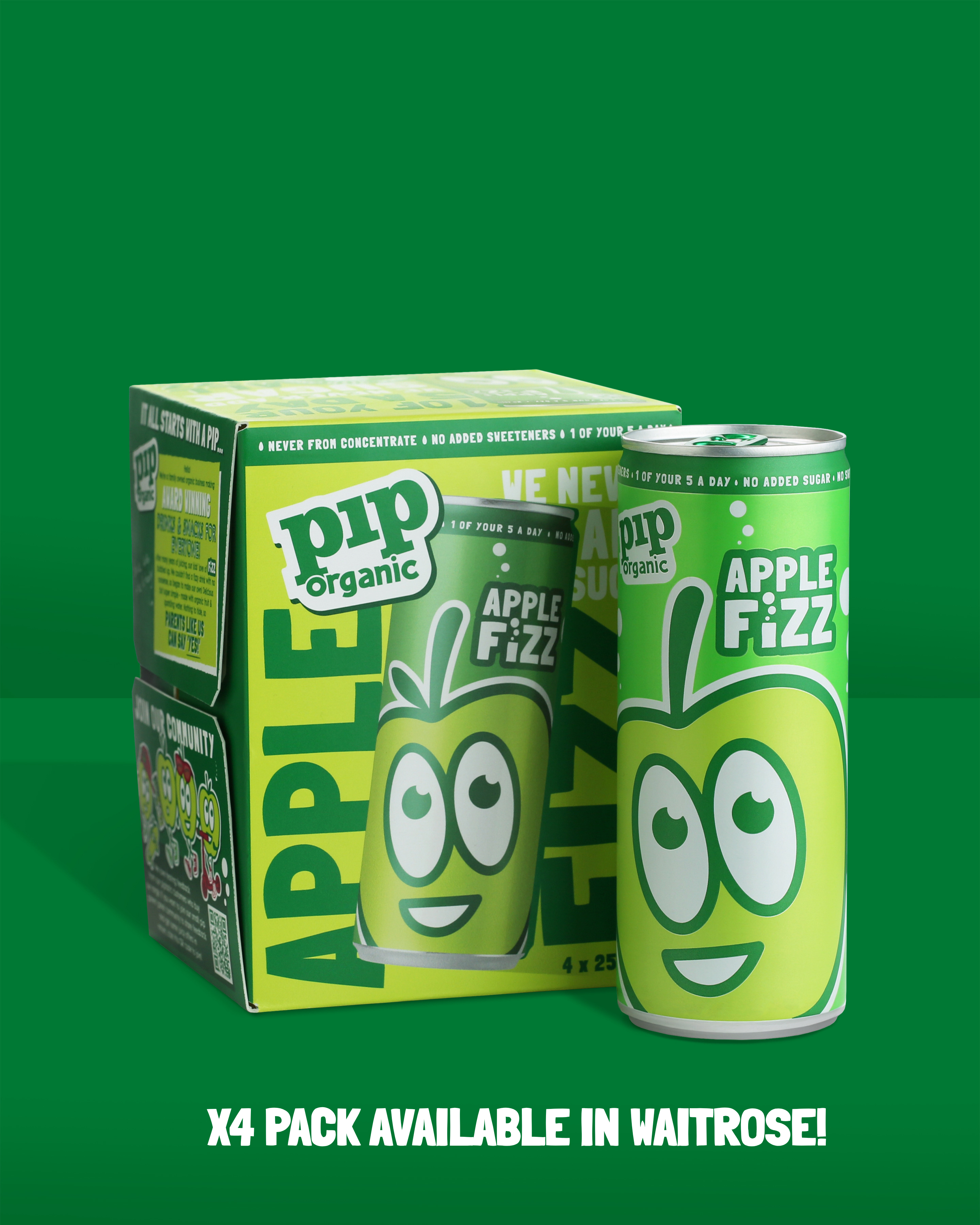 Pip Organic Apple Fizz 250ml
