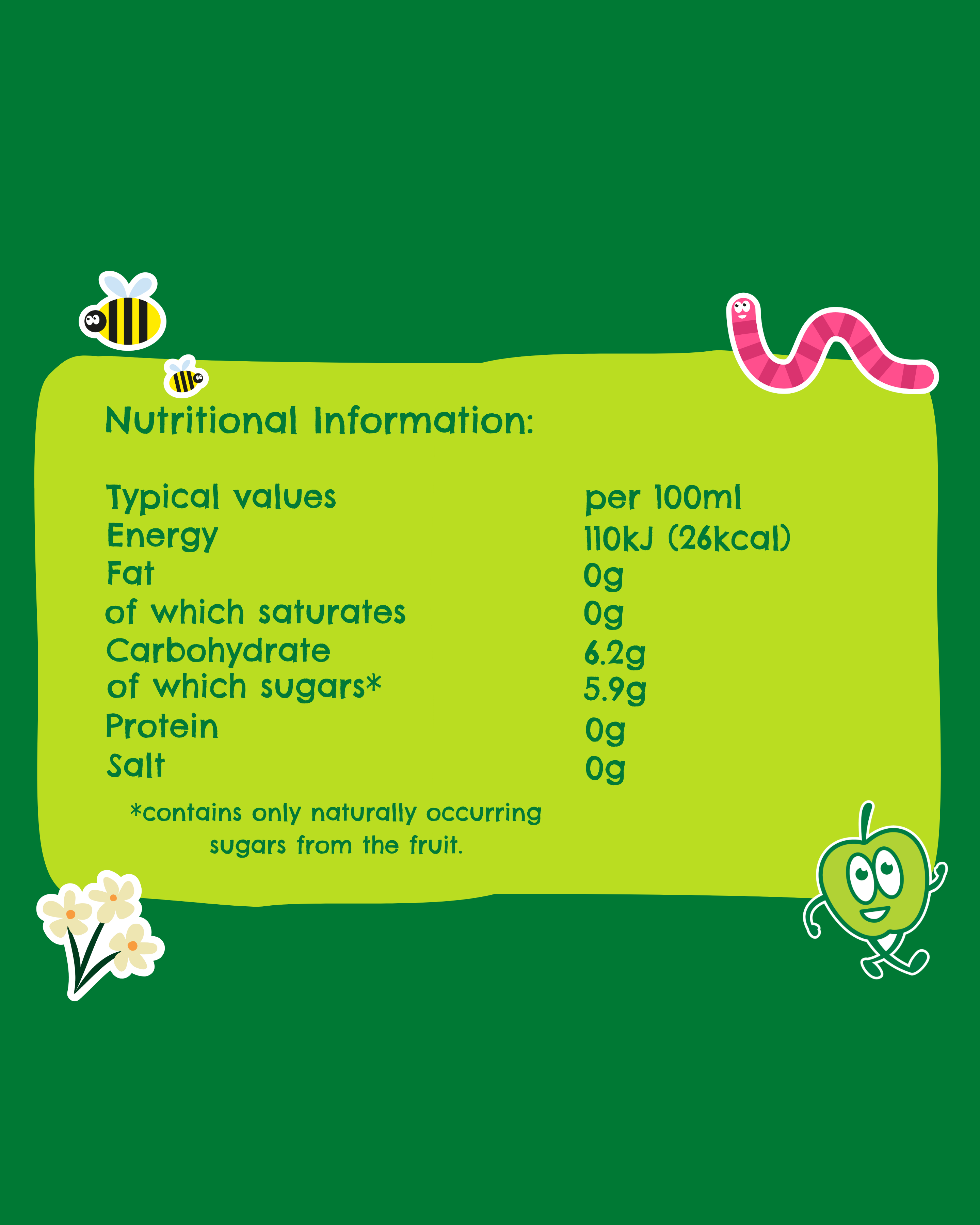 Pip Organic Apple Fizz 250ml