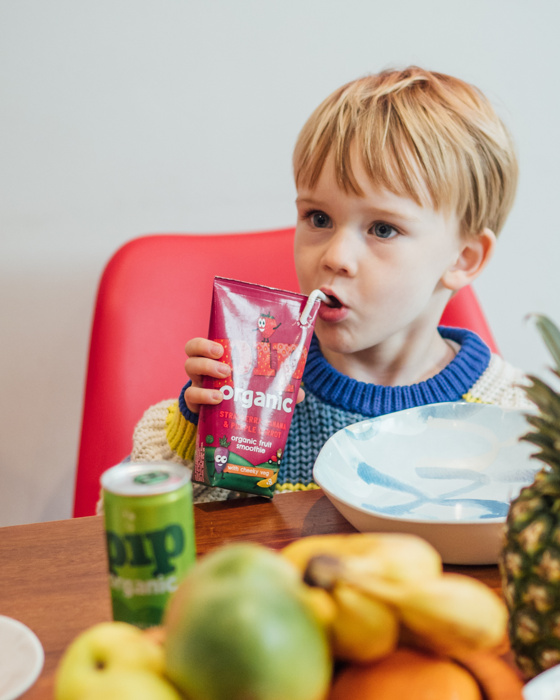 Strawberry, Banana & Purple Carrot Smoothie 180ml