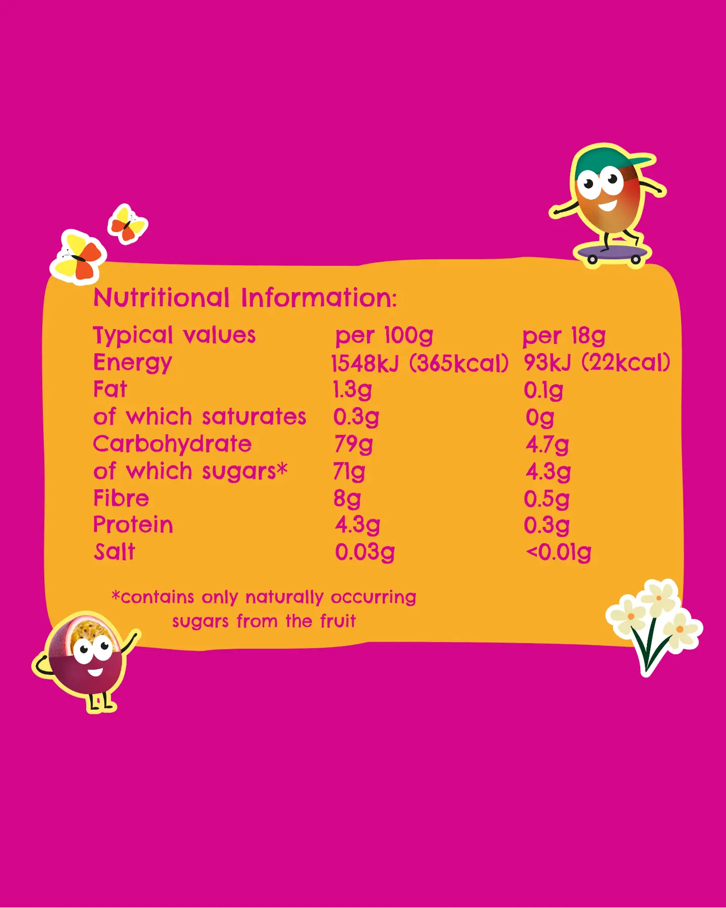 Passionfruit & Mango Pipcrunch 6g