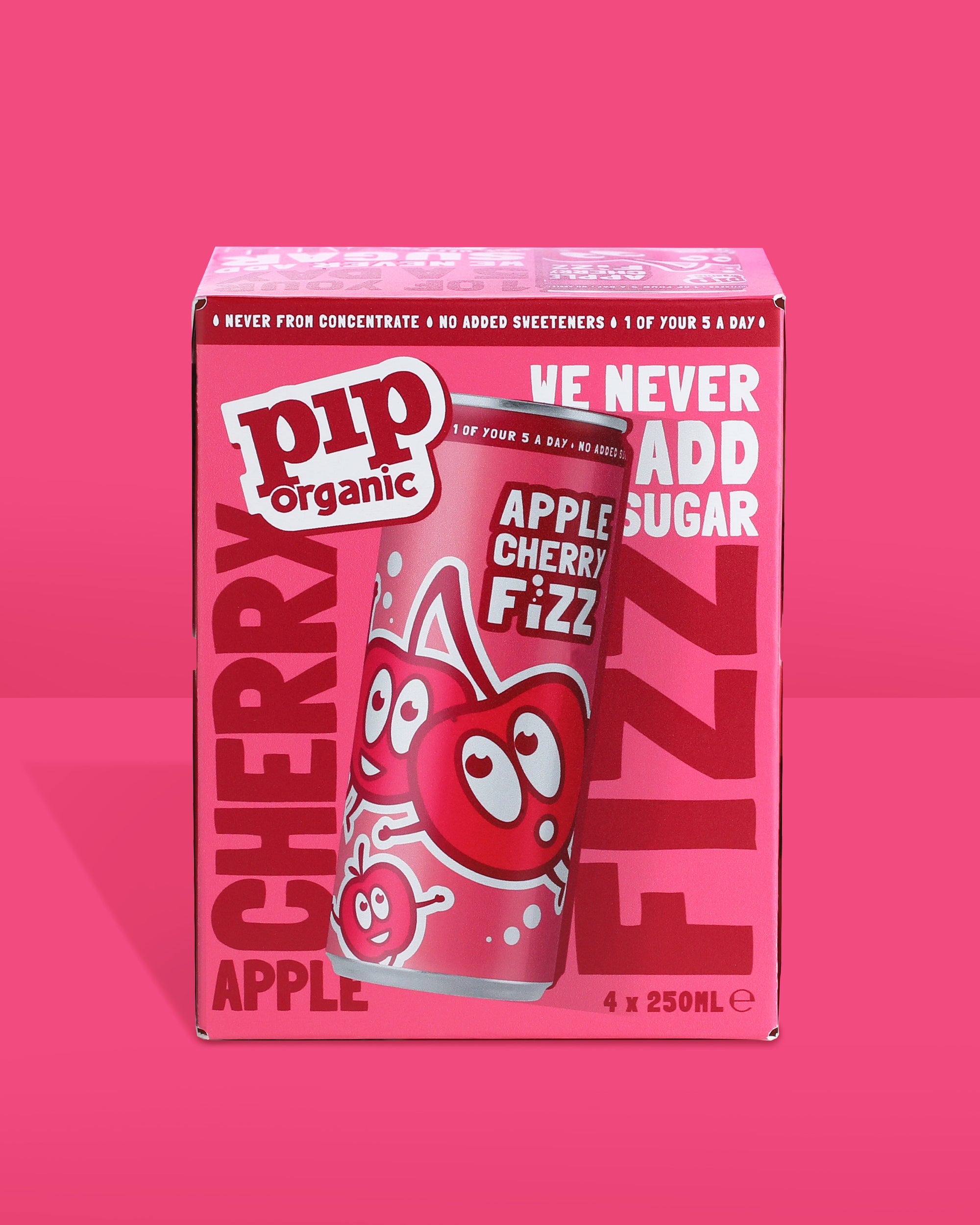 Apple Cherry Fizz x4 250ml