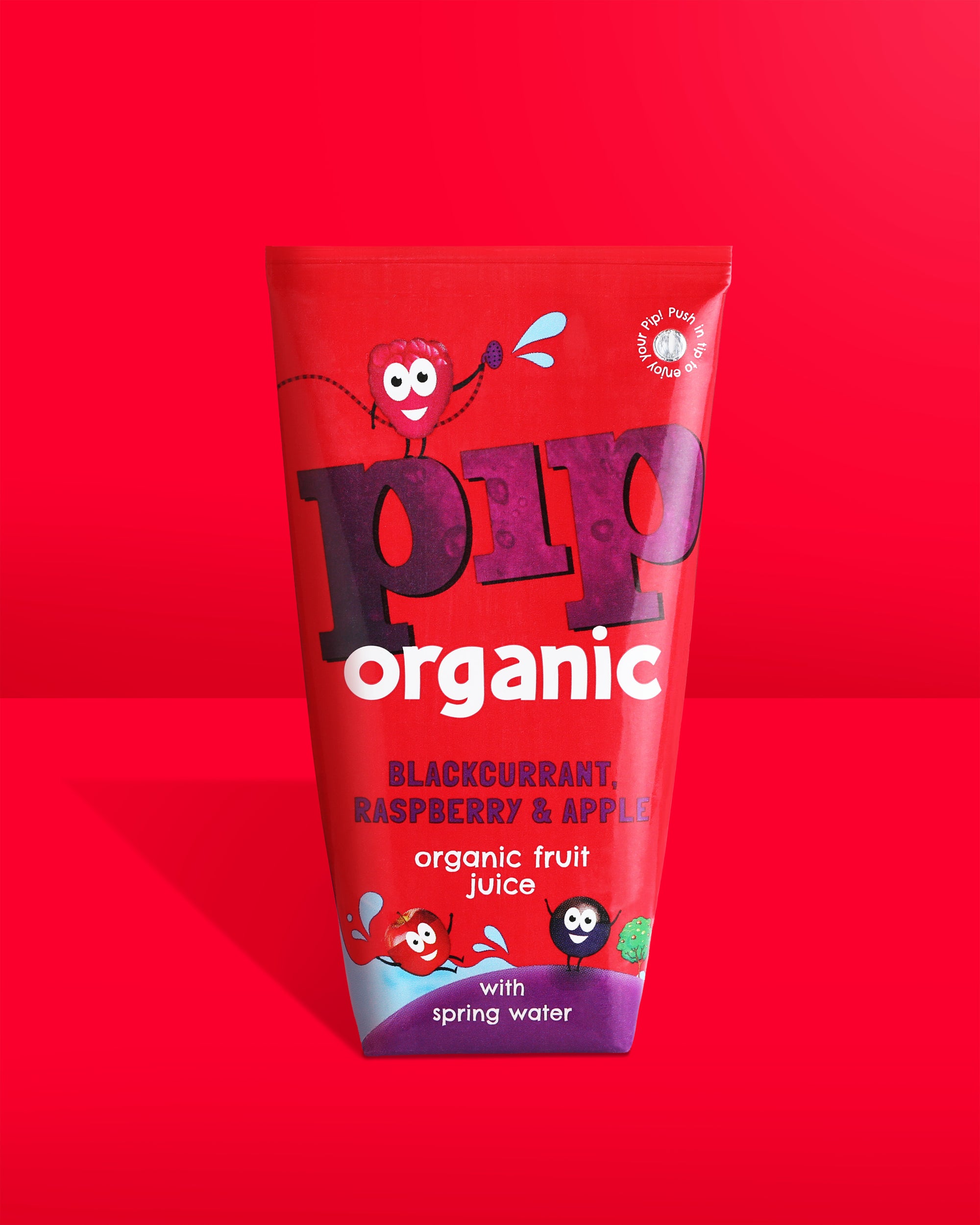 Blackcurrant, Raspberry & Apple Fruit Juice with Spring Water 180ml