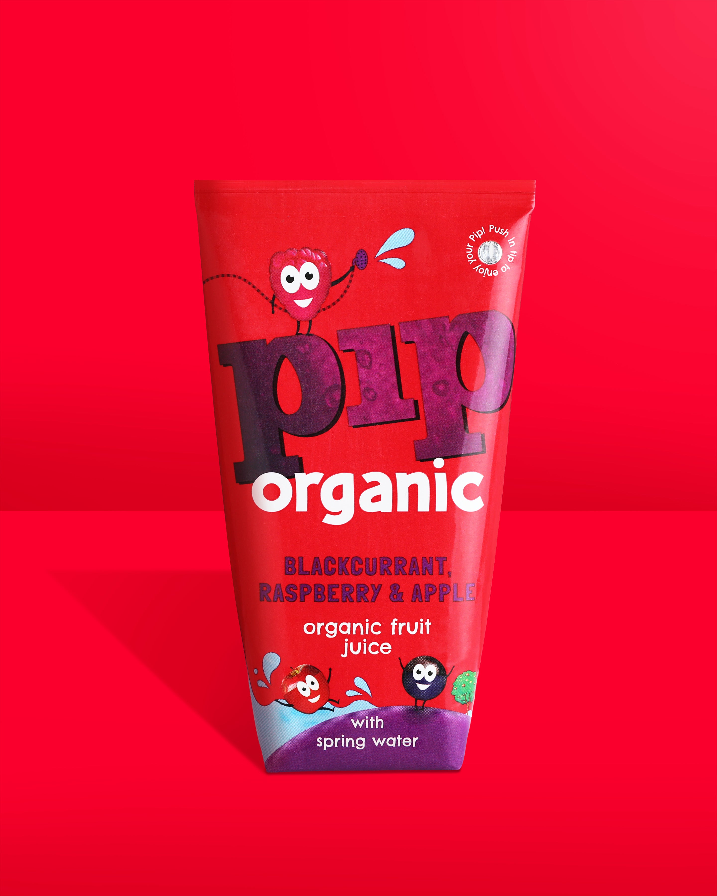 Blackcurrant, Raspberry & Apple Fruit Juice with Spring Water 180ml