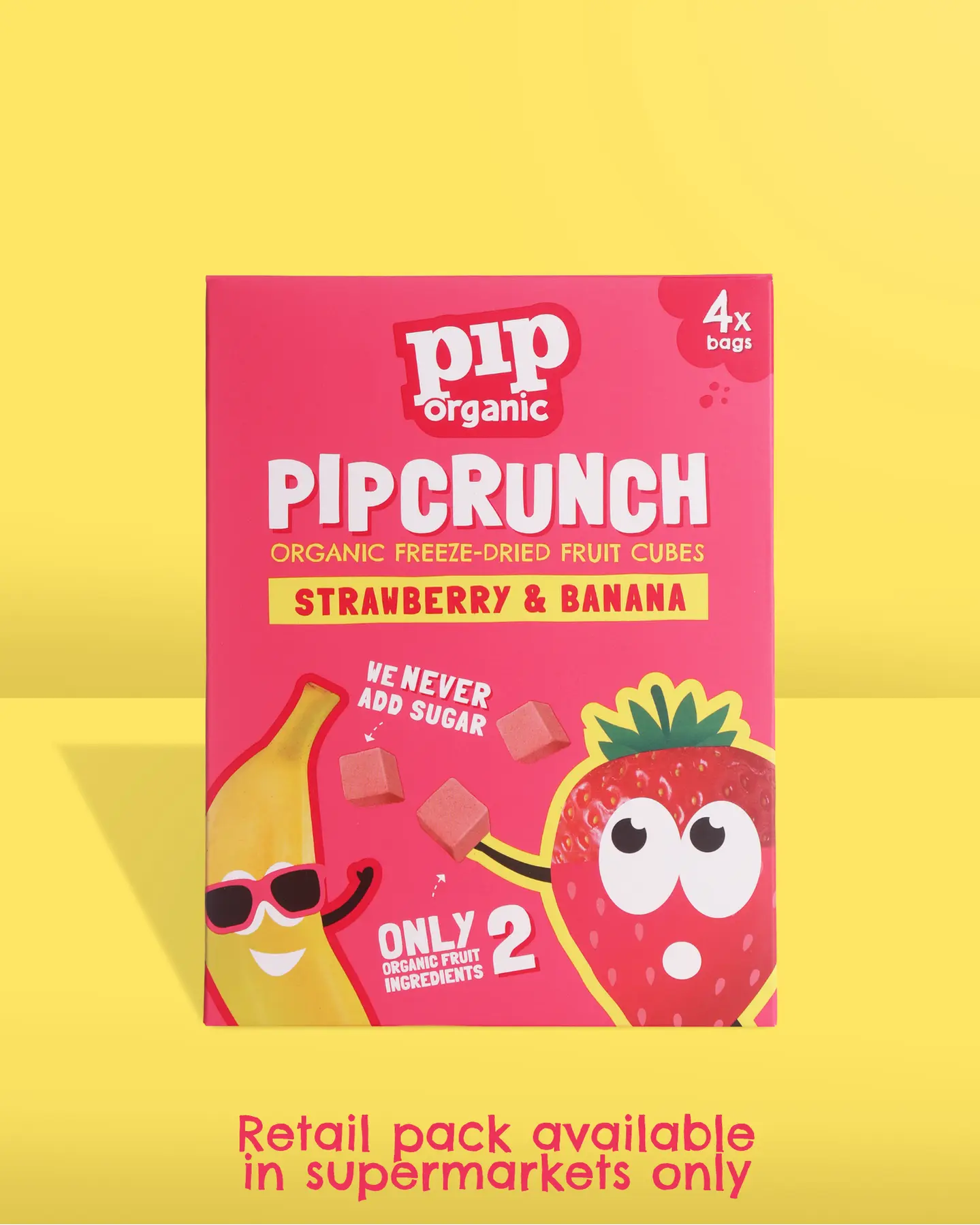 Pipcrunch Strawberry & Banana (6g)