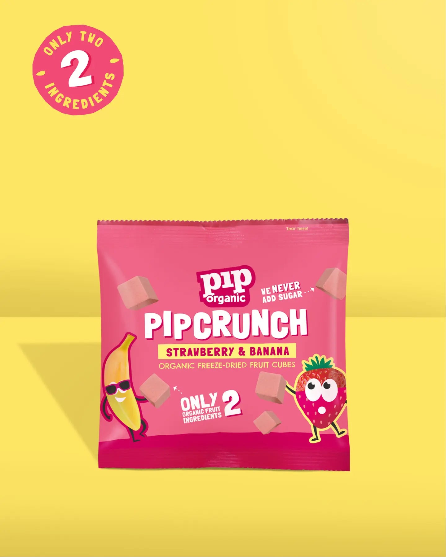Pipcrunch Strawberry & Banana (6g)