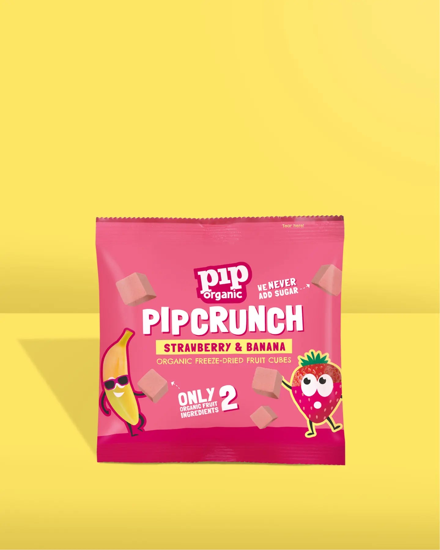 Strawberry & Banana Pipcrunch 6g